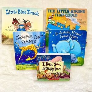 I Love You Stinky Face, The Little Engine That Could, 5 Classic Baby Board Books
